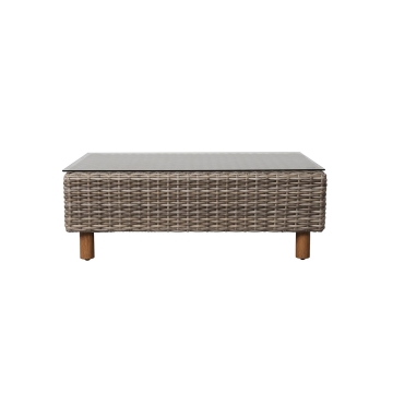 Orlando Wicker Coffee Table