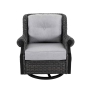 Wicker Swivel Single Sofa_0