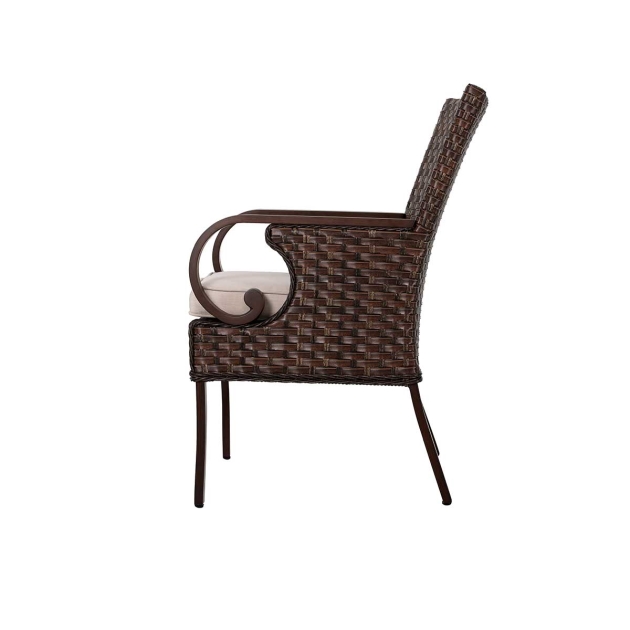 Brooks Wicker Dining Chair Patio Time
