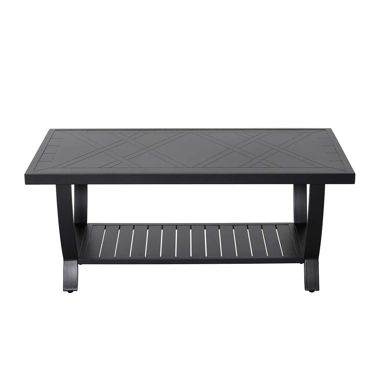 Jarvis Aluminum Coffee Table_0