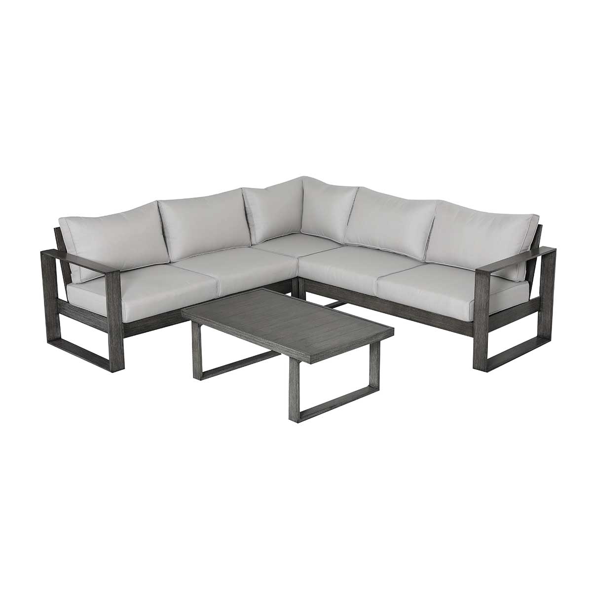 Walsh 4-Piece Aluminum Sectional Sofa Set_0