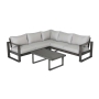 Walsh 4-Piece Aluminum Sectional Sofa Set_0