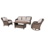 Mitchell 4-Piece Wicker Sofa Set with Swivel Rocking Chairs_1