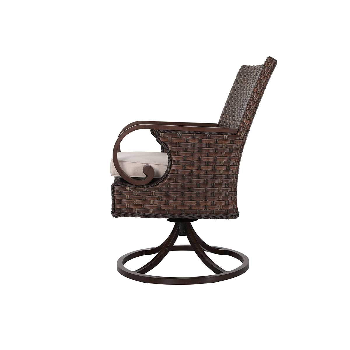 Brooks Wicker Swivel Dining Chair_1