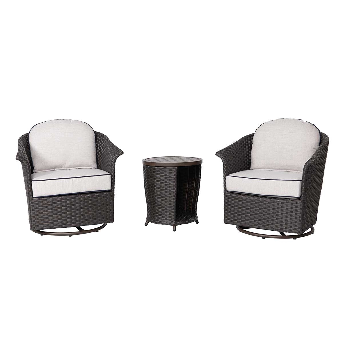 Wheeler 3-Piece Wicker Balcony Set_0