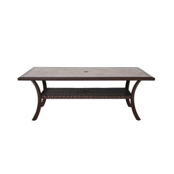 Brooks Wicker Dining Table