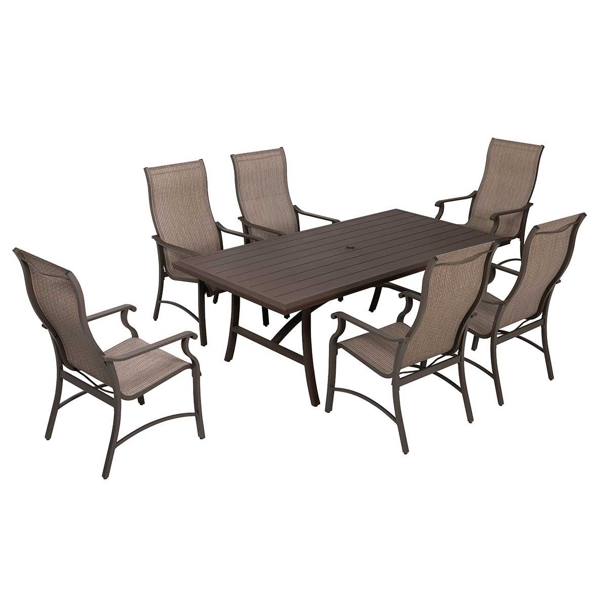 Trevi 7-Piece Textilene Dining Set_1