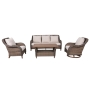 Mitchell 4-Piece Wicker Sofa Set with Swivel Rocking Chairs_0