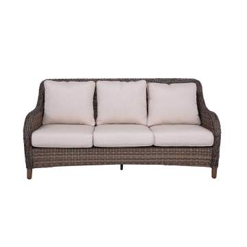 Mitchell Wicker 3-Seat Sofa