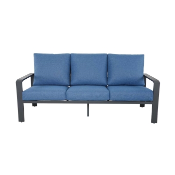 Morgan Aluminum 3-Seat Sofa