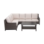 Beaufort 4-Piece Wicker Sectional Sofa Set_0