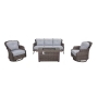 Tenaya 4-Piece Firepit Set with Swivel Rocking Chairs_0