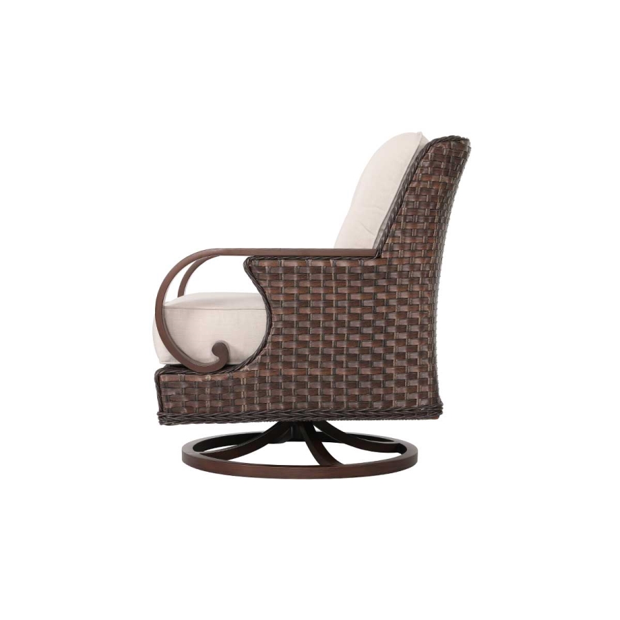 Brooks Wicker Swivel Rocking Chair_1