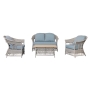 Shell 4-Piece Wicker Sofa Set_0