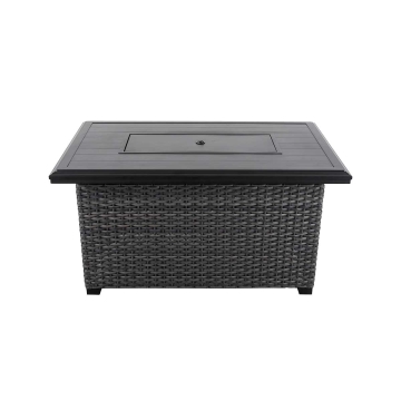 Lassen Square Firepit Table