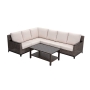 Beaufort 4-Piece Wicker Sectional Sofa Set_1