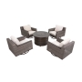 Beaufort 5-Piece Firepit Set with Swivel Rocking Chairs_0