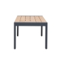 Nova Aluminum & Teak Coffee Table_1