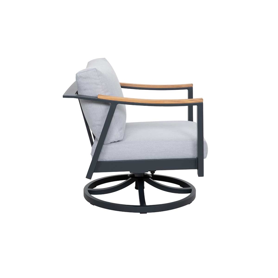 Nova Aluminum Swivel Rocking Chair_1