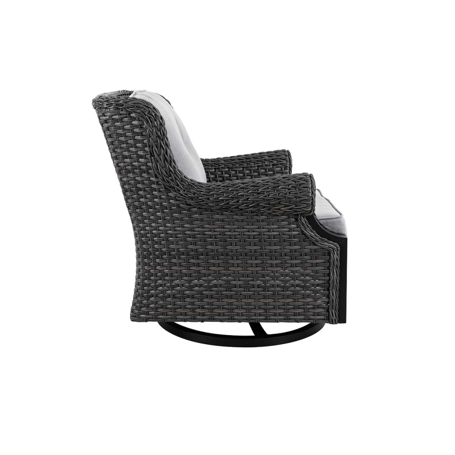 Lassen Wicker Swivel Rocking Chair_1