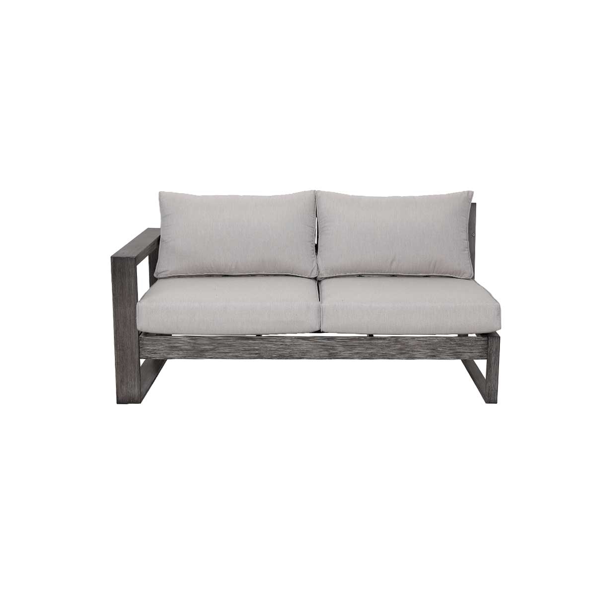 Walsh Aluminum Loveseat Sofa--Right_0
