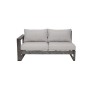 Walsh Aluminum Loveseat Sofa--Right