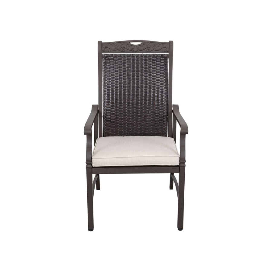 Rusell Wicker Dining Chair_0