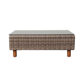 Orlando Wicker Coffee Table