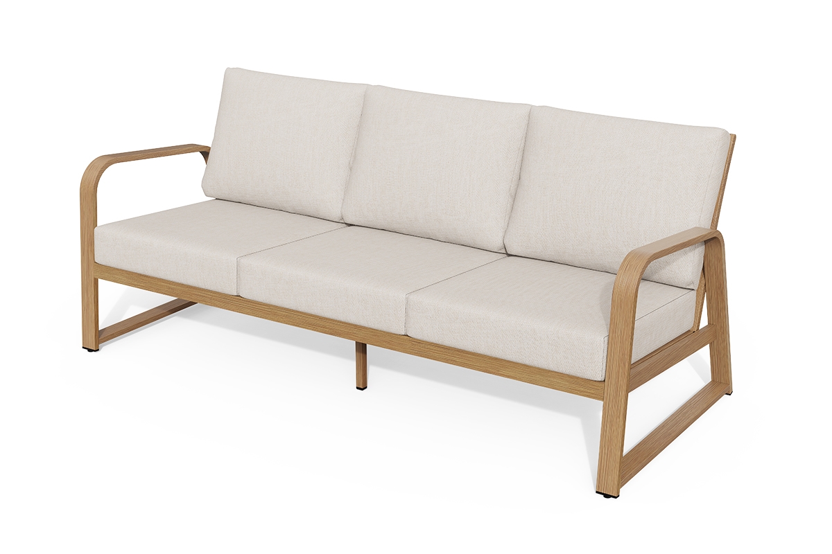 4 Pcs Conversation 3-Seater Sofa_0