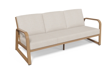 4 Pcs Conversation 3-Seater Sofa