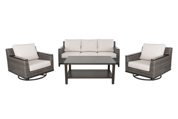 Owens Swivel Sofa Set